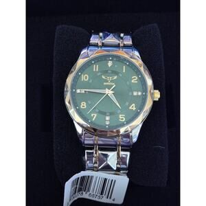 Invicta Specialty Men's Watch 41mm Steel 2 Tone Metal Flame Fusion Crystal